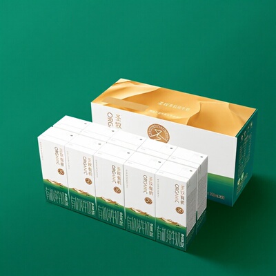 圣牧有机纯牛奶儿童奶学生奶营养奶200ml10盒