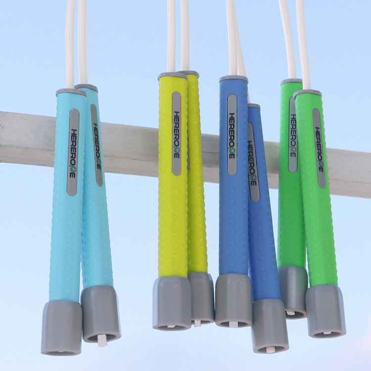 HereRope color boxing skipping rope adult student fitness weight loss men and women slimming sports racing fancy skipping rope