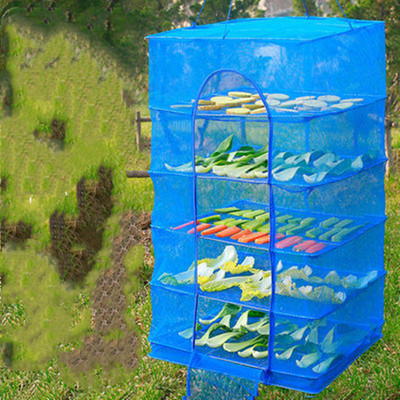 晒干笼家用折叠晒鱼网晾晒干货防蝇笼晒鱼干网架晒干网神器