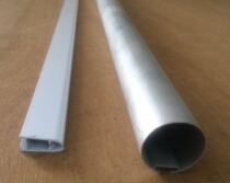  Roller shutter aluminum alloy upper tube lower rod lower beam 0 6mm thick diameter 38 tube electric roller shutter 25 motor round tube accessories
