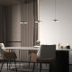 Saka Nordic Minimalist Restaurant Chandelier Modern Simple Light Luxury Creative Cafe Atmosphere Single-Head Bar Lamp