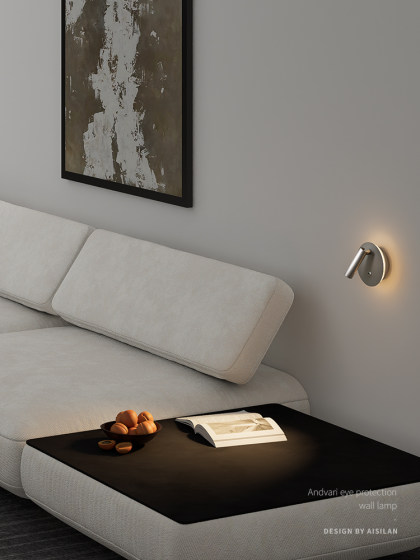 Saka Bedside Reading Lamp Eye-Protection Wall Lamp High-End Master Bedroom 2026 New Model American Retro Long Strip Type with Switch