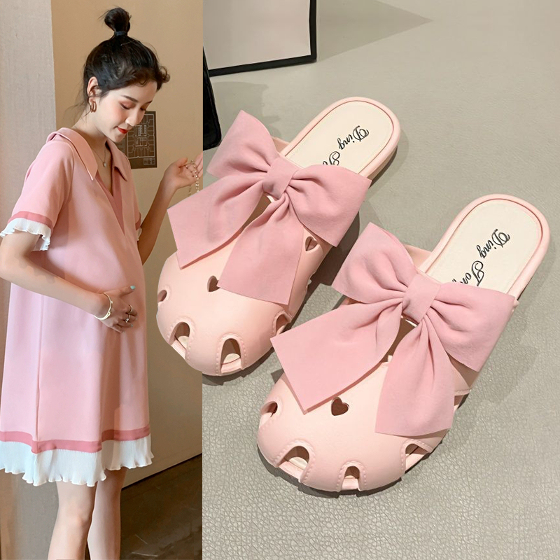 Maternity Shoes for Women, Summer Outdoor Slippers, Slip-On Closed-Toe Half-Mules, Women's Sandals, 2024 New Style, Flat for Pregnancy Maternity Shoes for Women, Summer Outdoor Slippers, Slip-On Closed-Toe Half-Mules, Women's Sandals, 2024 New Style, Flat for Pregnancy