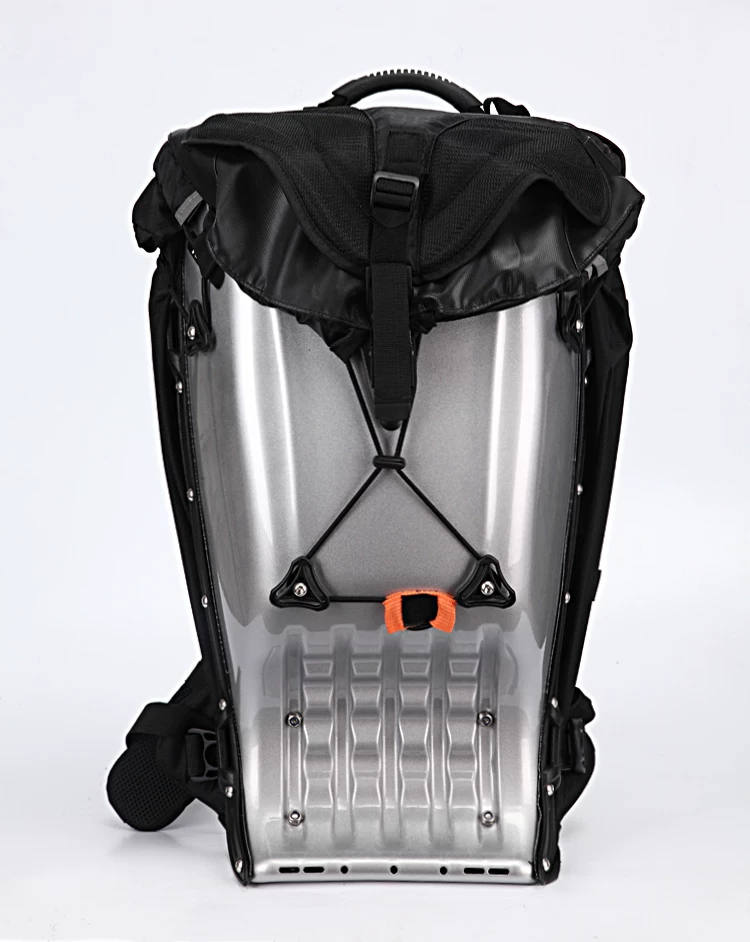 Backpack, helmet for cycling, retroreflective waterproof bag