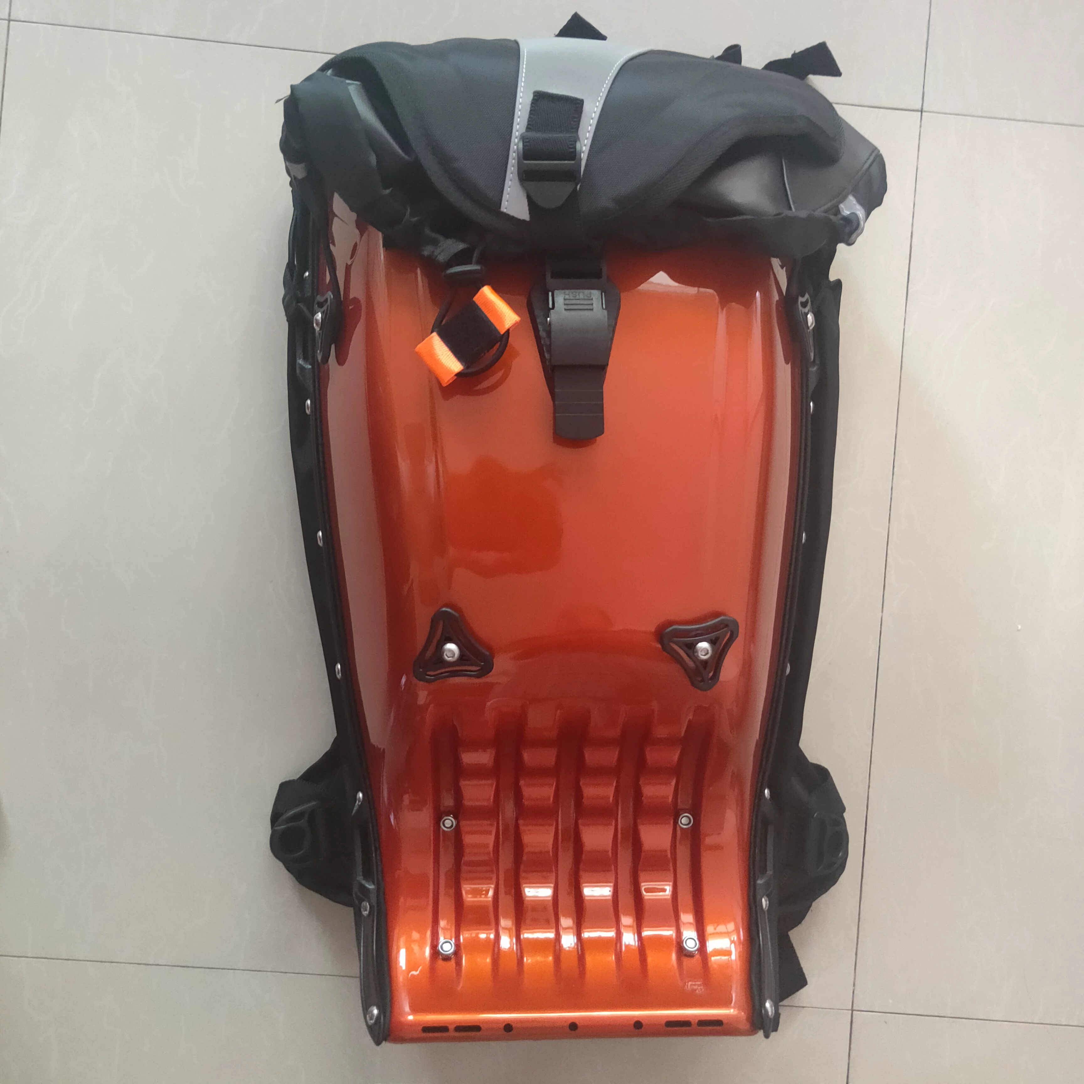 Backpack, helmet for cycling, retroreflective waterproof bag