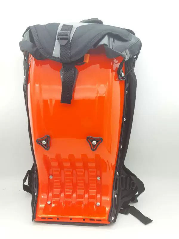 Backpack, helmet for cycling, retroreflective waterproof bag