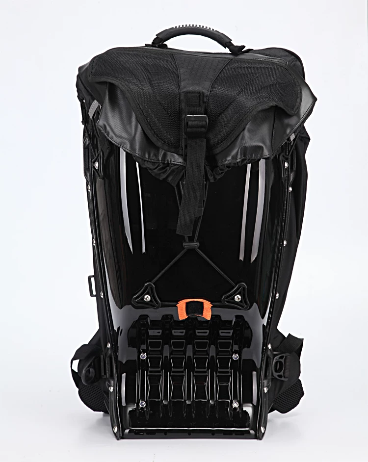 Backpack, helmet for cycling, retroreflective waterproof bag
