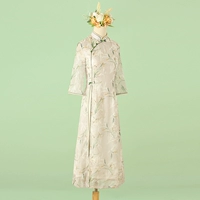 889 серого двухслойного слоя шифона