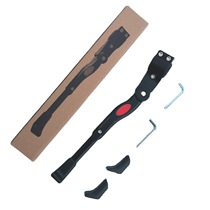 Mountain bike aluminum alloy single support foot brace Aluminum alloy support side brace single support ladder rear bias