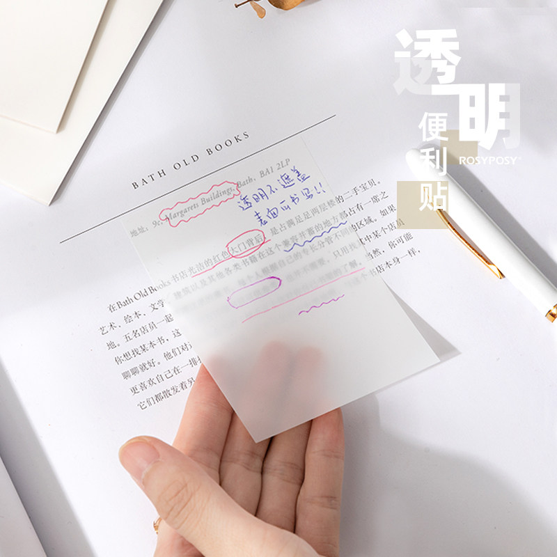Net red overdraft convenience sticker size number can be written students with high face value Korea ins convenience stickers with sticky stationery notes waterproof marker strips n sub-post study post-misation Convenience Sticker Creativity