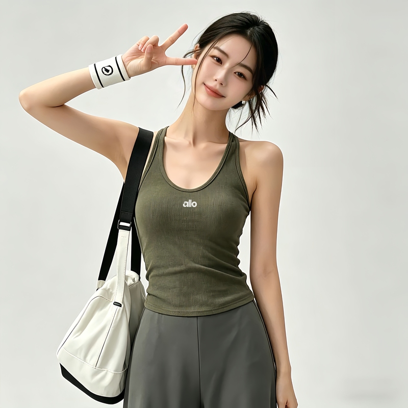 Outlet All-In-One Sports Vest Shock-Proof Yoga Wear Underwear Outerwear Slimming Running Training Fitness Top