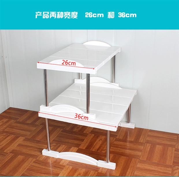 Kệ sắt nhiều lớp kệ lưu trữ nhiều lớp tủ lạnh tủ lạnh nội thất máy tính để bàn nhà bếp cung cấp kệ nhỏ cửa hàng bách hóa - Trang chủ móc gắn tường
