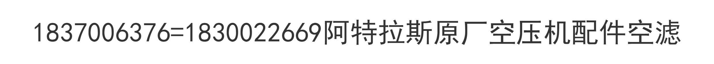 Фильтр 1837006376=1830022669阿特拉斯原厂空压机配件空气滤芯