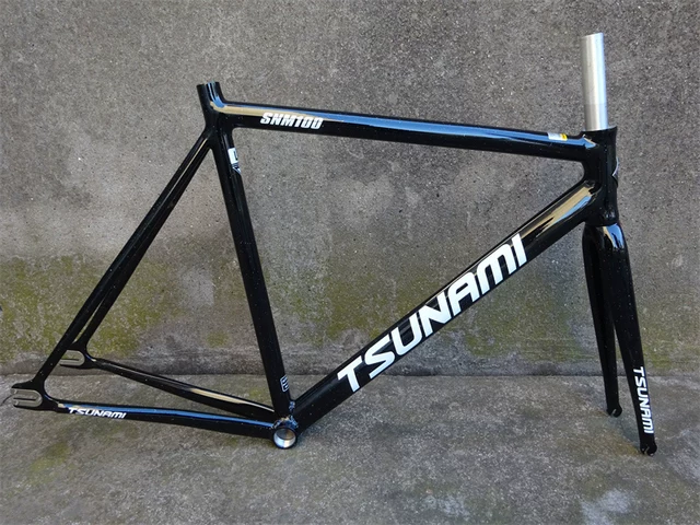 TSUNAMI SN M100 Frame Set Fixed Gear 700C Aluminum Frame and F