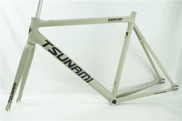TSUNAMI SN M100 Frame Set Fixed Gear 700C Aluminum Frame and F