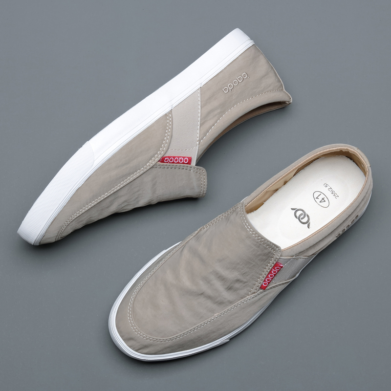 Tide Card Sails Shoes Men Shoes Breathable Lefu Shoes 2022 New Old Beijing Cloth Shoes Men's Foot Pedaling Sloth Casual Shoes
