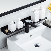 Tap Shelf Toilet Free of perforated containing shelf wall-mounted wall Bathroom Mirror Front Wash Table Cosmetics