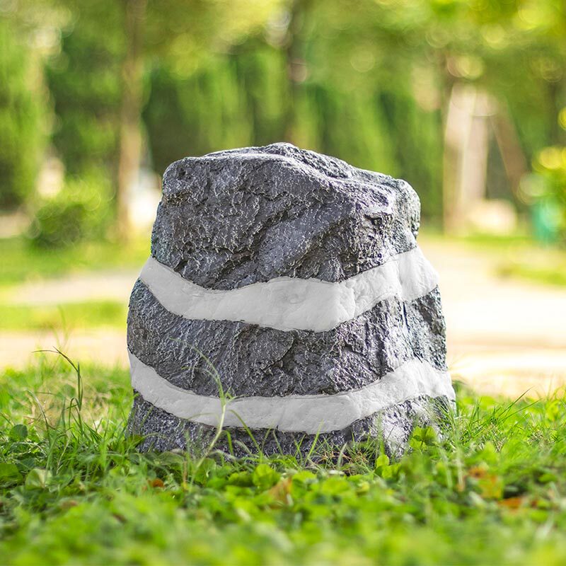 Garden decorative stone lamp luminous double peak stone layered stone outdoor lawn lamp garden villa landscape lamp single peak stone