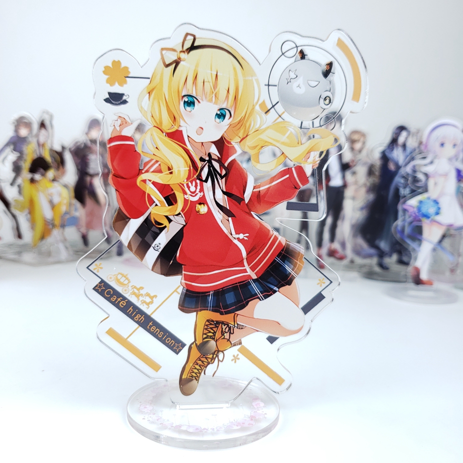 Anime Is The Order A Rabbit Cosplay Acrylic Stand Figure Holiday Gift Christmas Ebay