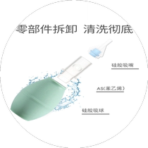 New baby newborn baby nasal aspirator mouth suction cleaner to remove boogers snot nasal congestion and clear nose artifact