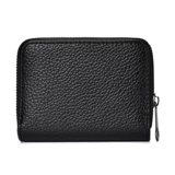 Кожаный антимагнитный маленький картхолдер, ультратонкие вместительные и большые карточки, анти-кража