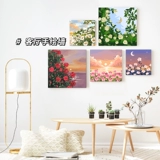 Tulip Diy Цифровая масляная живопись 2024 Новый цветочный цвет масла.