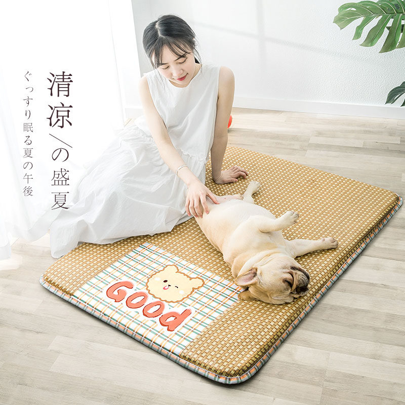 Pet Cool Mat Dogs Ice Mat Summer Sleeping Mat Dog Mat Dog Nest Teddy Cat Cool Down Summer Washable Ground Mat