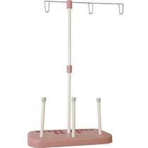 Household sewing machine large coil wire rack