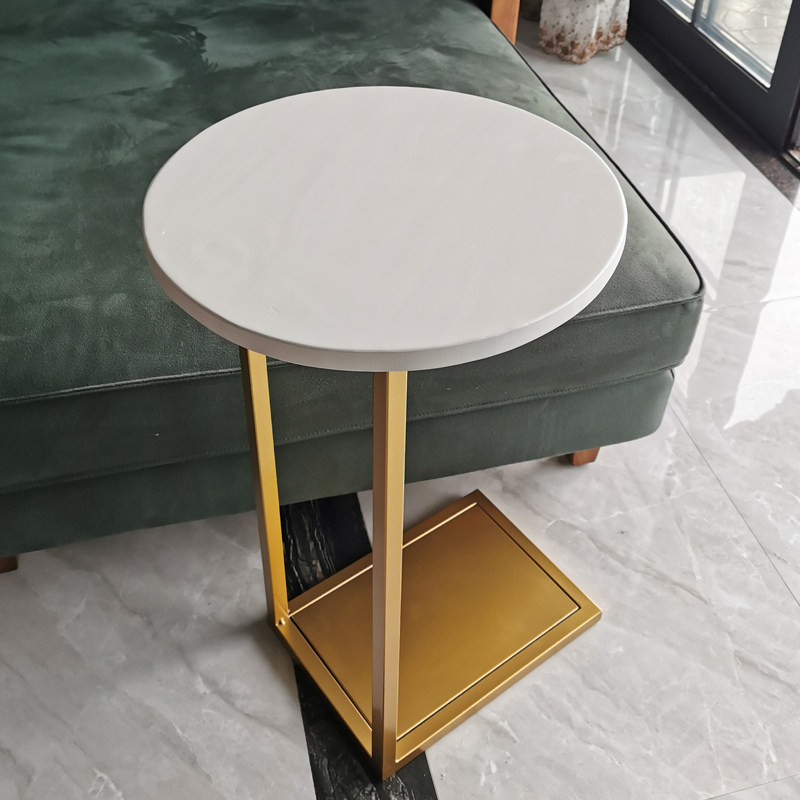 Panda Side Table Cafe Small Round Table Modern Minimalist Designer Removable Bedside Wooden Table Sofa Corner