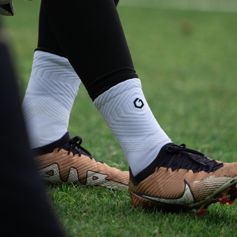 Gointo Is a Professional-Grade Soccer Training Sock Used in Industrial Settings