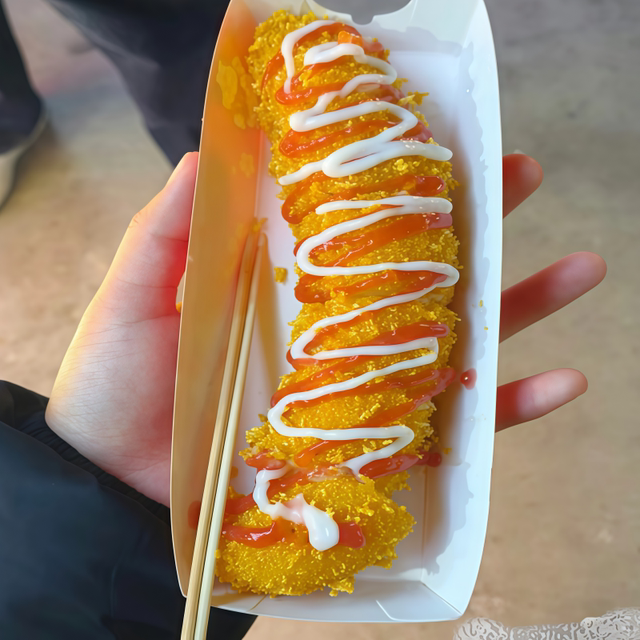 Crispy Banana Packaging Box, Thickened Take-Out Box for Delivery Services, Disposable, No-Fold, Oil-Proof Snack Packaging Paper