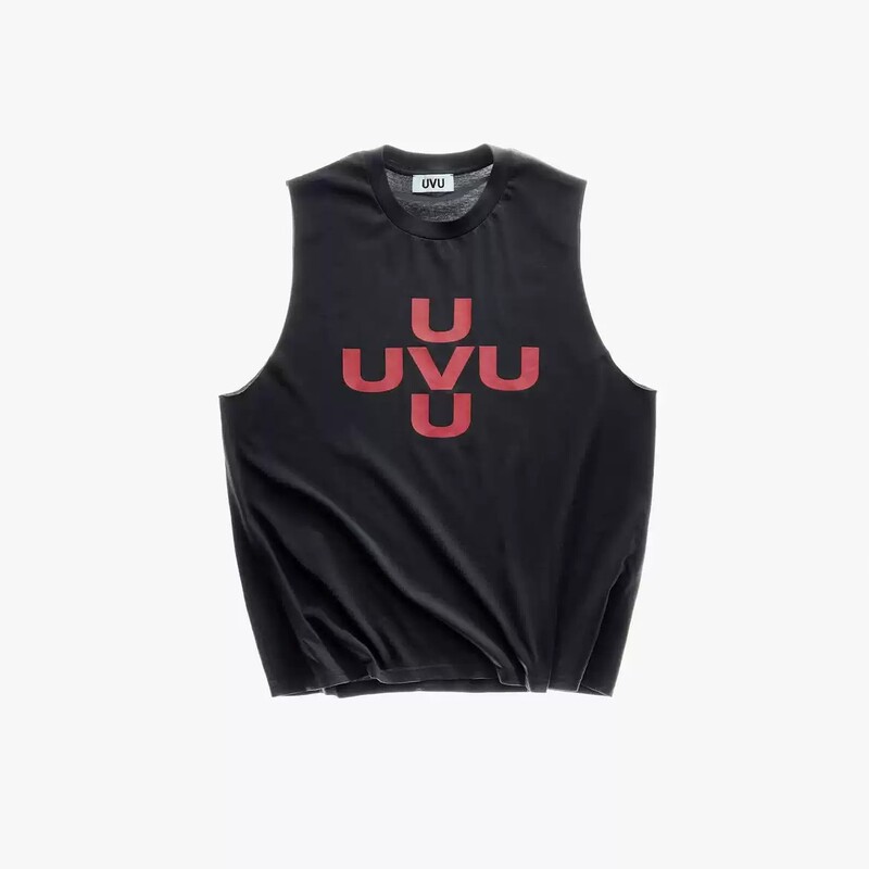 Uvu Series Vest Beautiful Suffering Sports Breathable Printed Thin Quick-Drying Vest for Men
