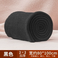 Черный - около 80*100 см шириной