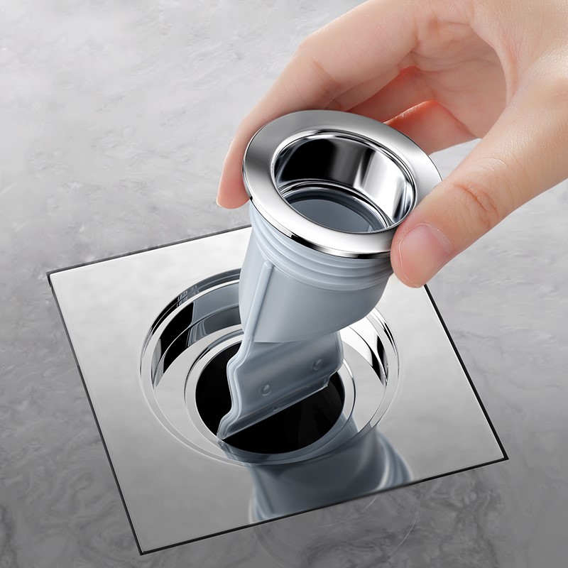 Toilet Floor Drain Deodorizer Lower Water Pipe Anti-Smell Deity God Instrumental Sewer Traffic Jam Tube Kitchen Makeup Room Anti-Bug Floor Drain