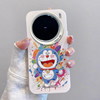 Tuya Doraemon Cat Phone Case Suitable for Vivo X200 Ultra, Stylish X200S Creative Female Case, X100/90 Fresh Style, S30/20 Large Hole Anti-Drop, Y300 Pro High-End Feel, Iqoo 13 Cartoon Trendy