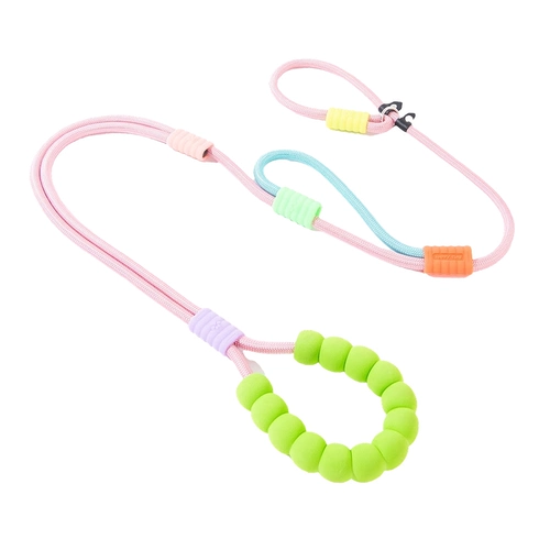 Поводок для собак утолщенный и утолщенный, взрывозащищенный, с P-цепью, для средних и крупных собак, регулируемый и через плечо, прочная веревка для выгула собак.