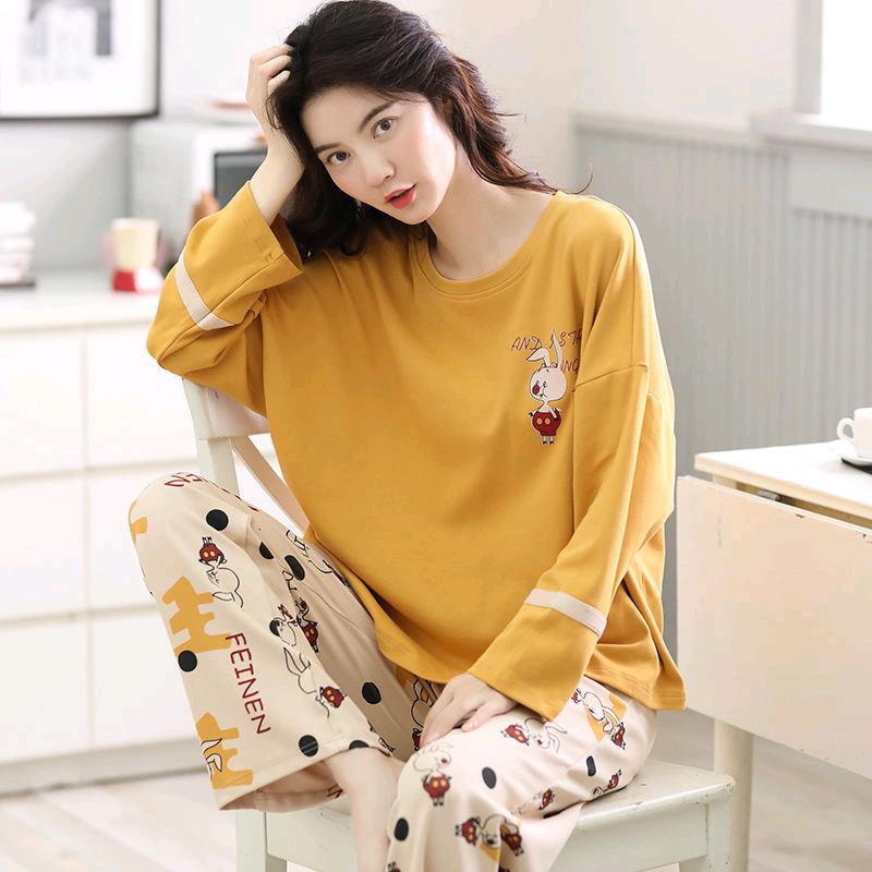 2026 Pure Poetry Clearance Hot Sale Cartoon Pajamas for Women, Pure Cotton Long Sleeve, Can Be Worn Outside, Thin Homewear Set 2026 Pure Poetry Clearance Hot Sale Cartoon Pajamas for Women, Pure Cotton Long Sleeve, Can Be Worn Outside, Thin Homewear Set