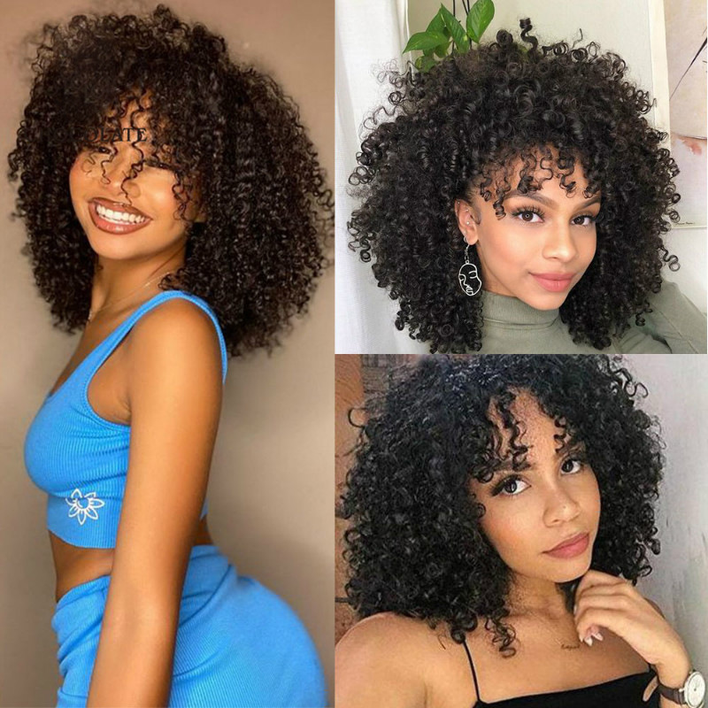 New Wig for Women, African Afro, Fluffy, European and American Fashion, Small Curls, Amazon Foreign Trade Export Supply K143 New Wig for Women, African Afro, Fluffy, European and American Fashion, Small Curls, Amazon Foreign Trade Export Supply K143