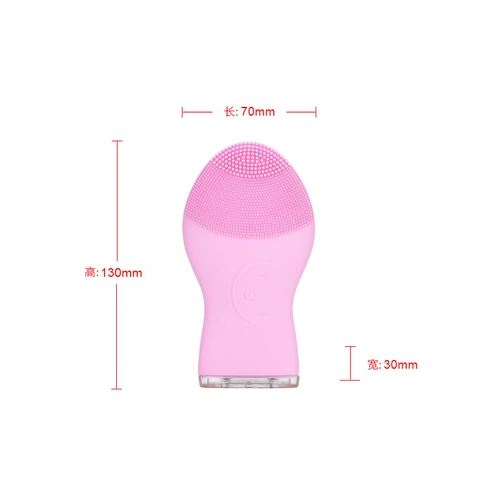 Силиконовое очищающее молочко, водонепроницаемый косметический массажер для умывания для лица