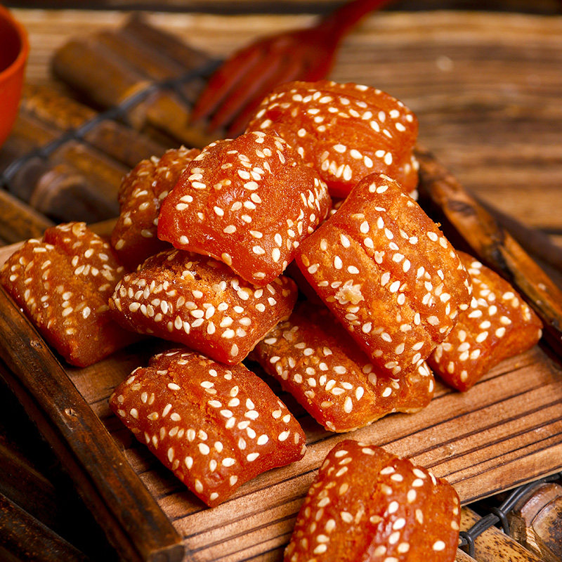 Fruit Snacks and Pastries 2kg Cornet Honey Sesame Fruit Honey San Dao Baxi Fruit Snacks Henan Specialty Nostalgic Snacks