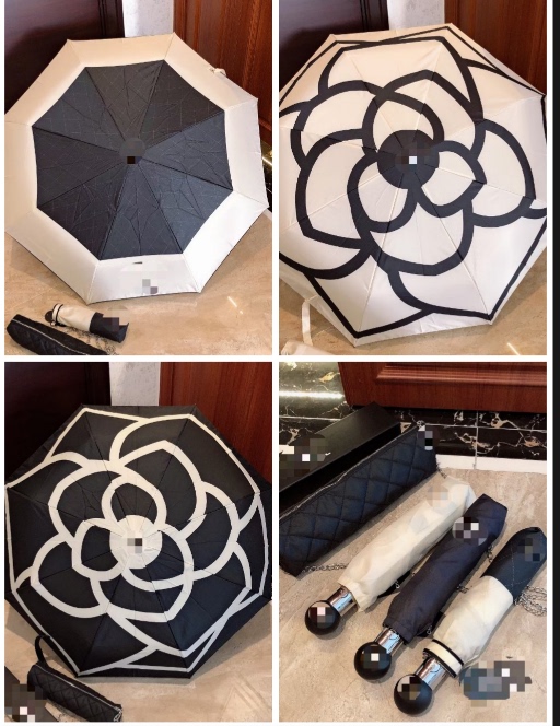 Fresh and Simple Goddess-Style Sun Umbrella, Foldable Automatic Umbrella for Both Sunny and Rainy Days, 70% off Black Coating for Sun Protection and Uv Protection