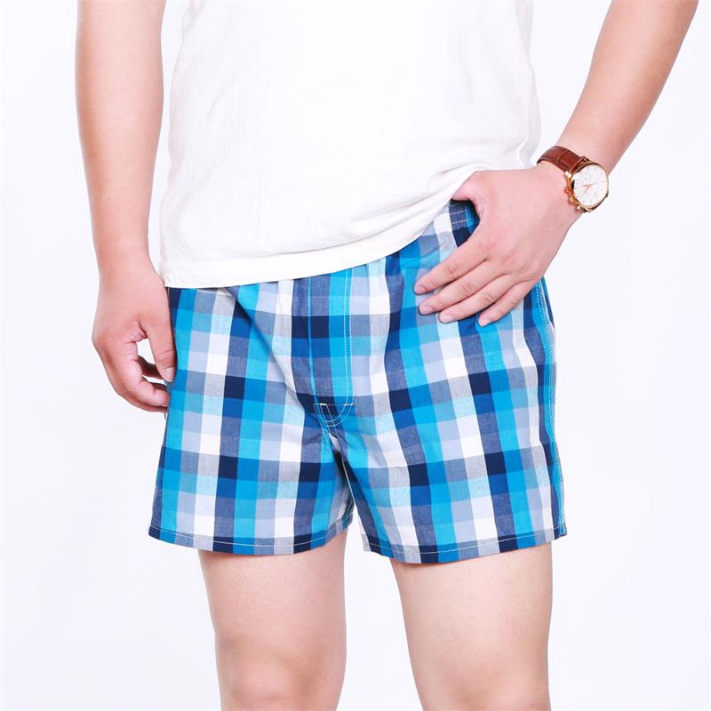 Đặc biệt cung cấp quần cotton nam đồ lót cotton boxer ngủ ngắn quần nhà quần đầy đủ 5