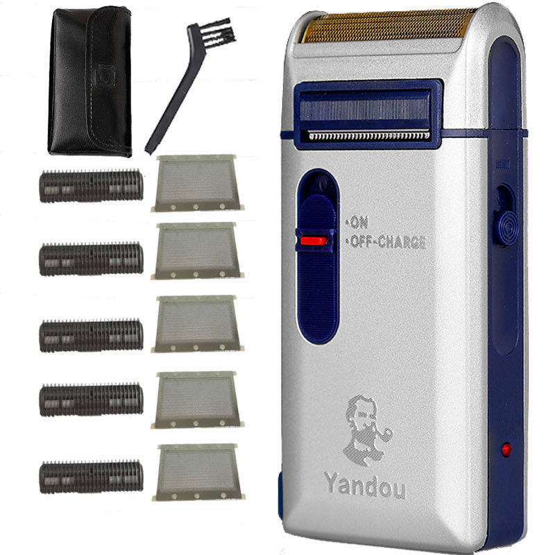 Tobacco-fighting shaved hob electric reciprocating men shave knife electric beard with knife rechargeable old man's head shave