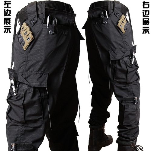 G3 Black Security Training штаны тонкие тактические прямые брюки Физическая подготовка пригородной спецназ Многоканальный мужской рабочие штаны