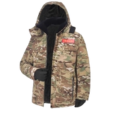Демисезонная охлаждаемая куртка, удерживающий тепло рабочий камуфляжный пуховик, пальто