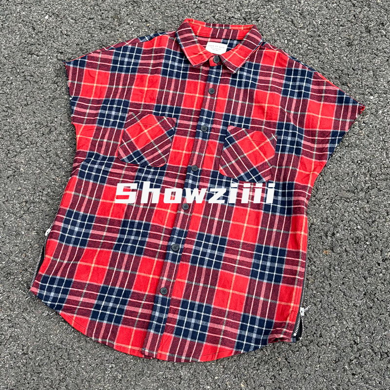 Fog Crazy 4Th Bieber Tour Limited Edition Plaid Shirt Flannel Vest Shirt