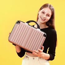 13 inch luggage mini portable cosmetic bag 14 16 small light suitcase cosmetics storage bag hard case