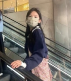 Корейская подлинная высокая щеки 1021509 хлопок на 100%летняя свежая маленькая измельченная мешка холста