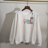SISI Foreign Trade Old For wy round шее хлопковая толстовка для женщин мягкая буква пуловер с длинным рукавом с длинным рукавом