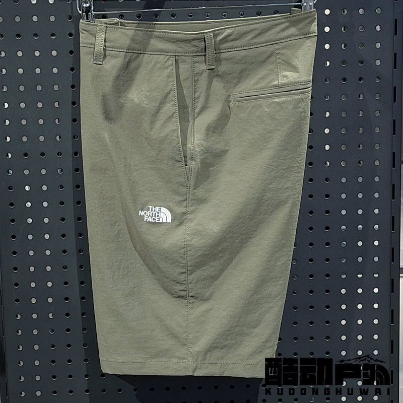 2026 Spring/Summer New the North Face Outdoor Casual Breathable Moisture-Wicking Five-Point Shorts for Men 8Av5